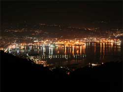 La Spezia bei Nacht