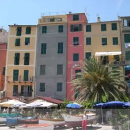 Charakteristisches Dorf der Cinque Terre